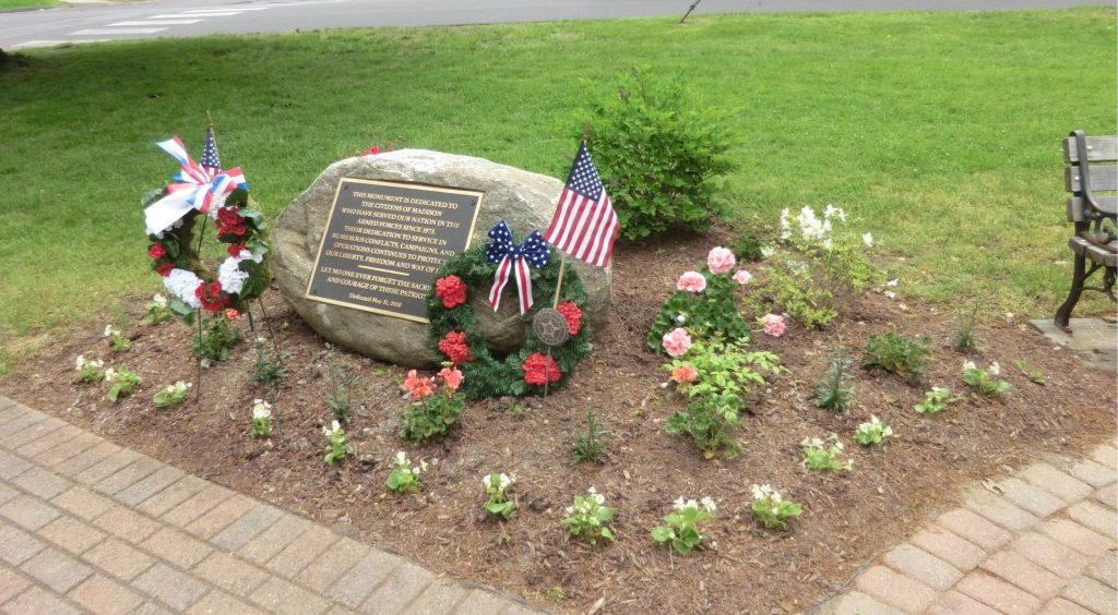 THE CITIZENS OF MADISON ARMED FORCES MEMORIAL