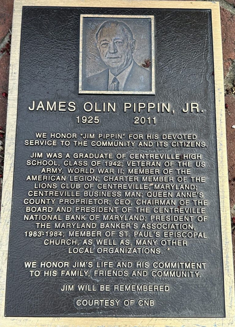 THE LIONS CLUB OF CENTREVILLE POW MIA MEMORIAL PLAQUE B