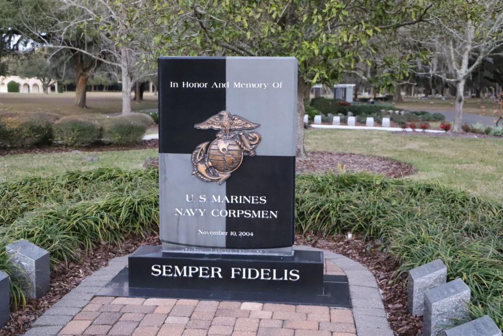 U.S. MARINES NAVY CORPSMEN WAR MEMORIAL