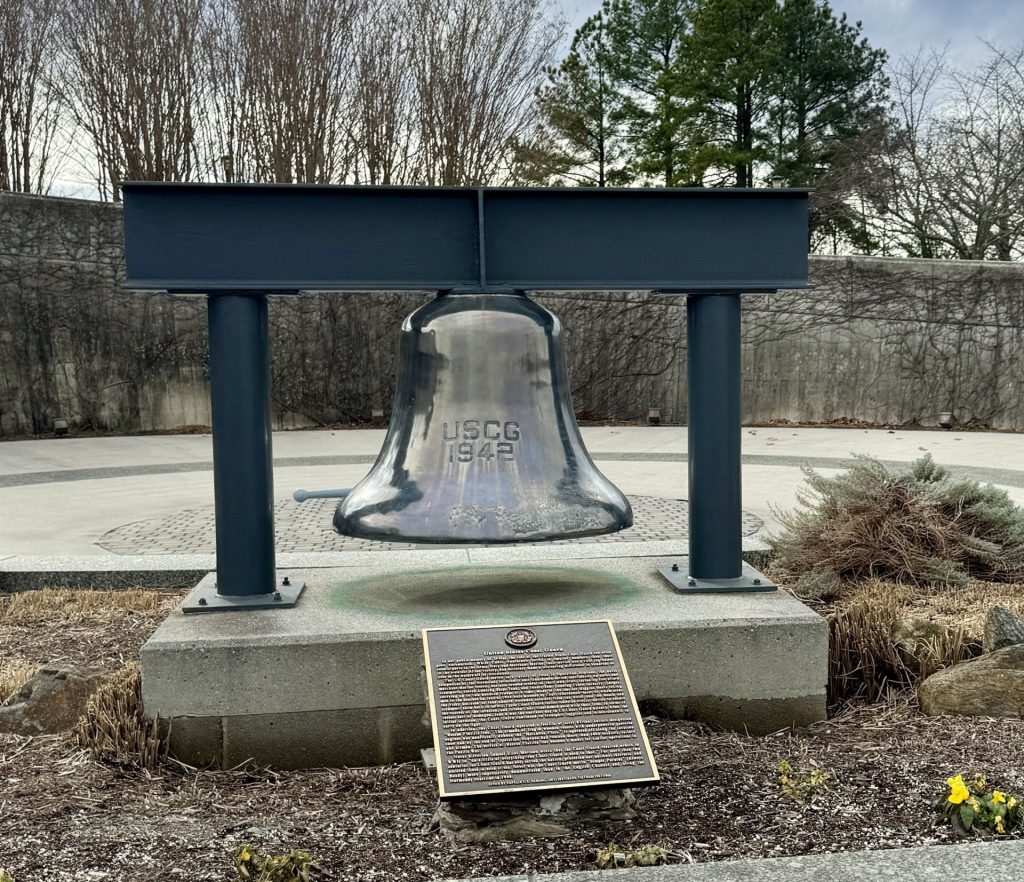 USCG 1942 WAR MEMORIAL BELL