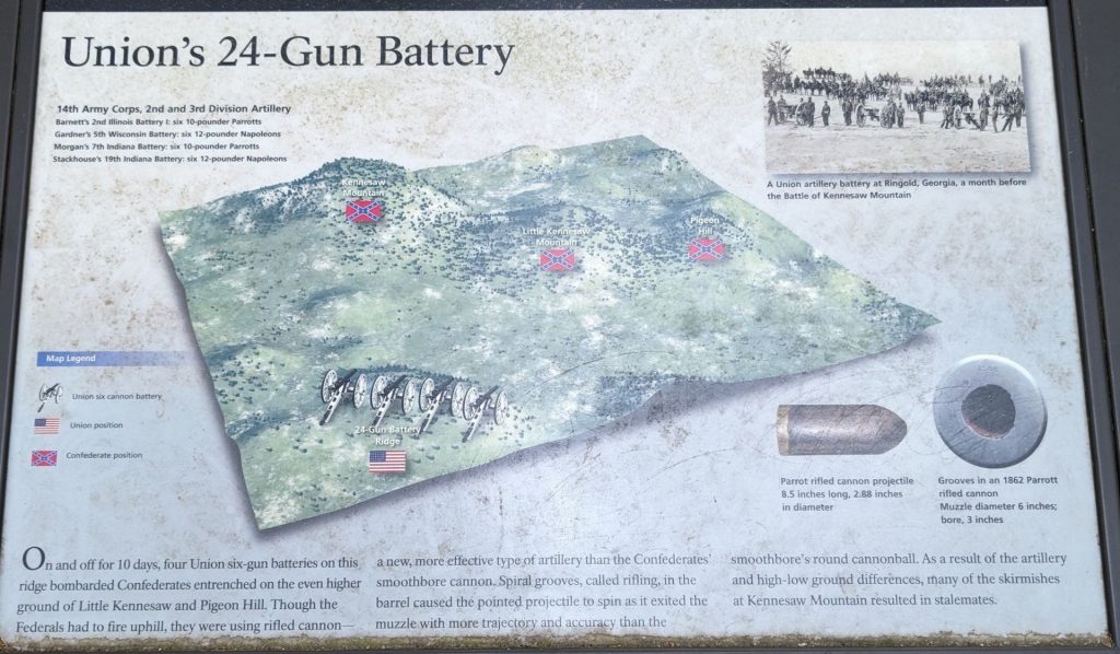 UNION’S 24-GUN BATTERY WAR MEMORIAL PANEL