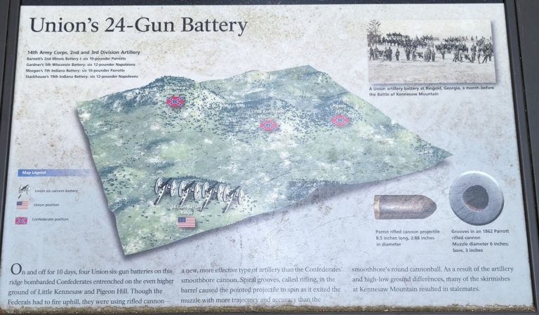 UNION’S 24-GUN BATTERY WAR MEMORIAL PANEL