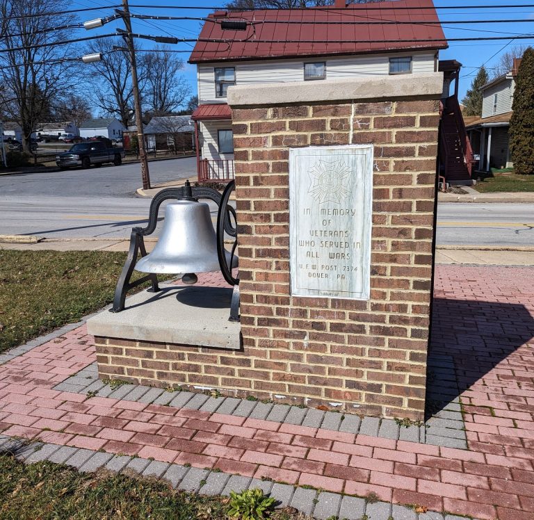 V.F.W. POST 7374 ALL WAR VETERANS MEMORIAL BELL