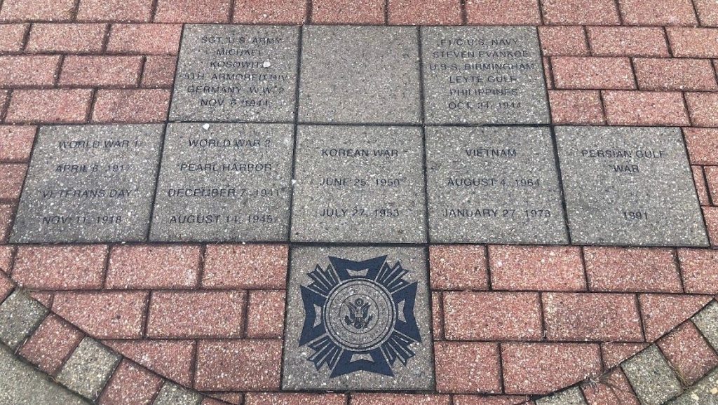 VFW POST 9420 ALL VETERANS MEMORIAL PAVERS
