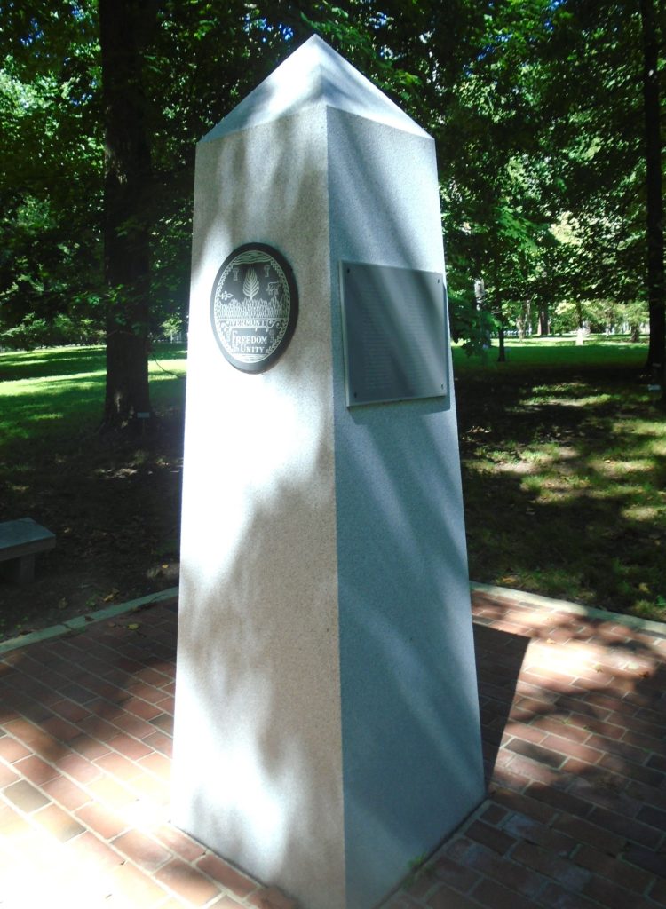 VERMONT MEDAL OF HONOR WAR MEMORIAL
