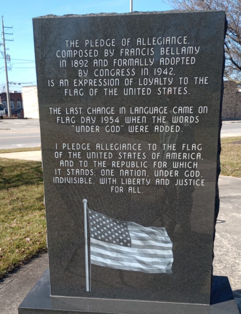 VETERANS FREEDOM PARK MEMORIAL STONE C