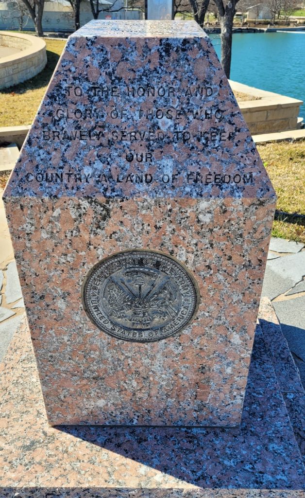 VETERANS OF SAN SABA COUNTY MEMORIAL SIDE D