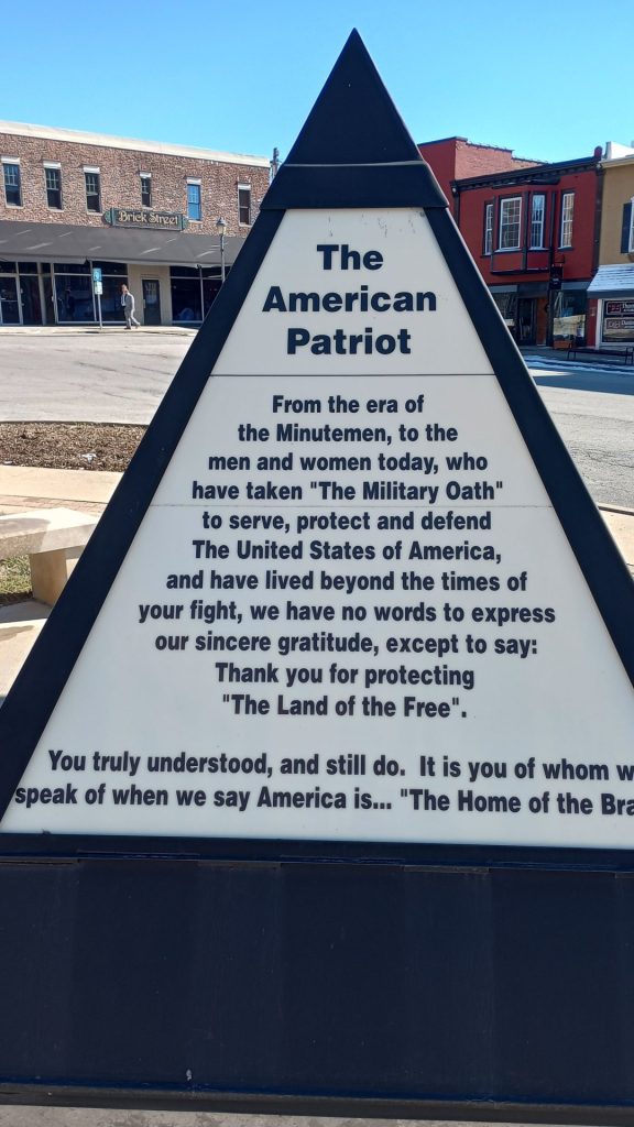 WASHINGTON COUNTY VETERANS MEMORIAL SIDE B