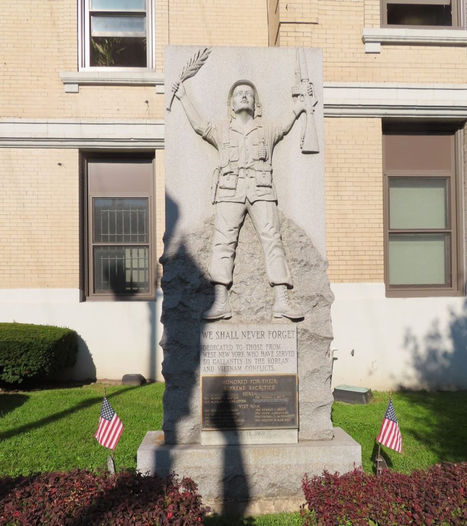 WEST NEW YORK KOREAN VIETNAM VETERANS MEMORIAL