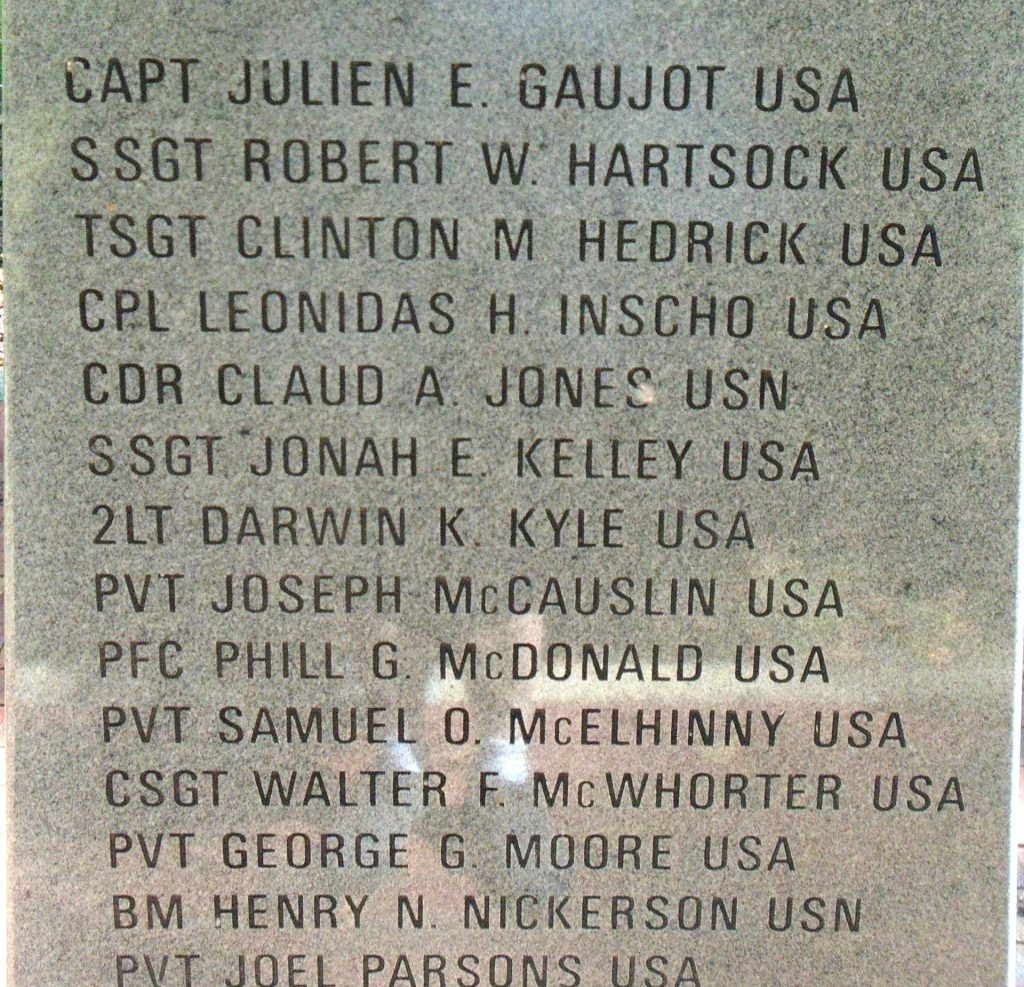 WEST VIRGINIA MEDAL OF HONOR WAR MEMORIAL STONE B