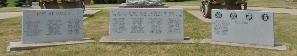 WESTSIDE WAR VETERANS MEMORIAL