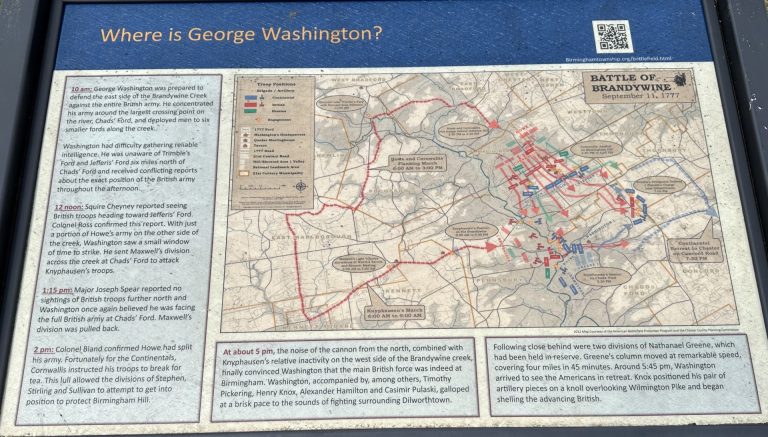 WHERE IS GEORGE WASHINGTON? WAR MEMORIAL PANEL