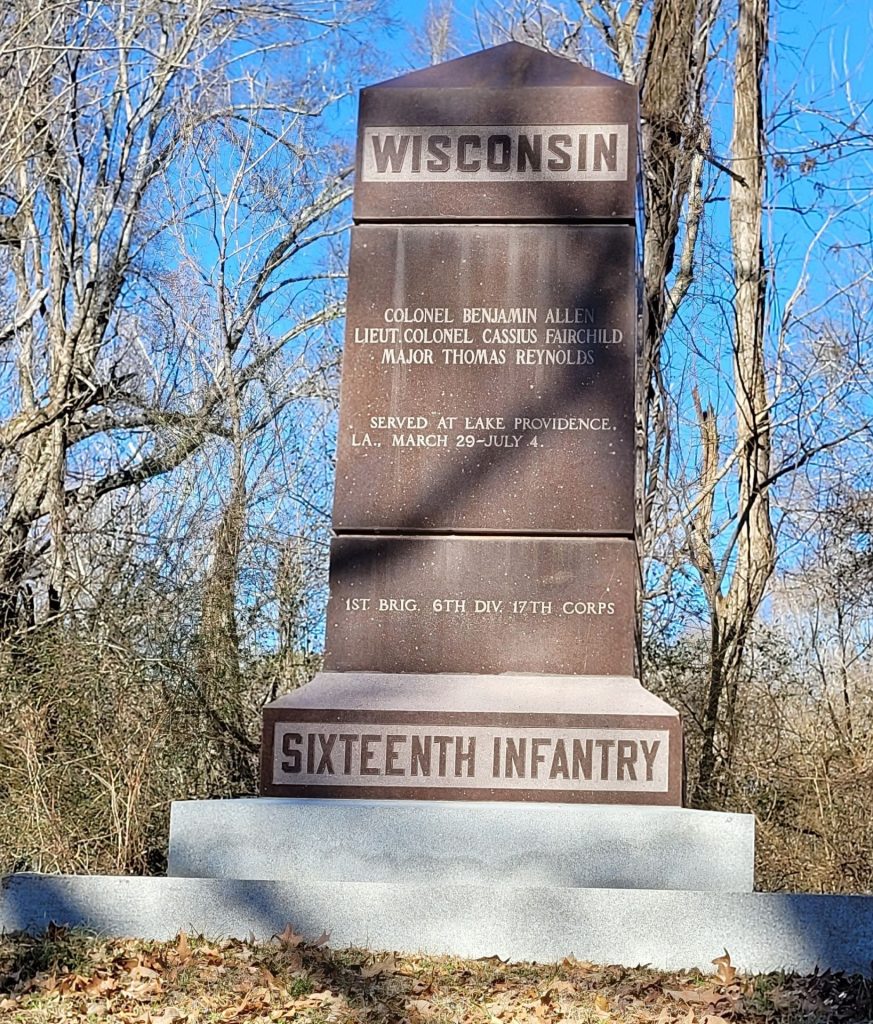 WISCONSIN SIXTEENTH INFANTRY WAR MEMORIAL