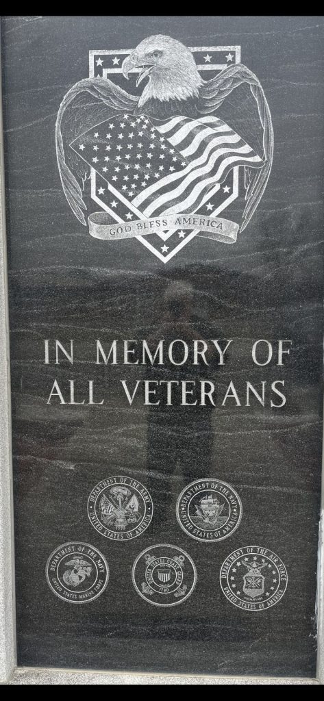 WOODLAWN ALL VETERANS MEMORIAL CENTER STONE