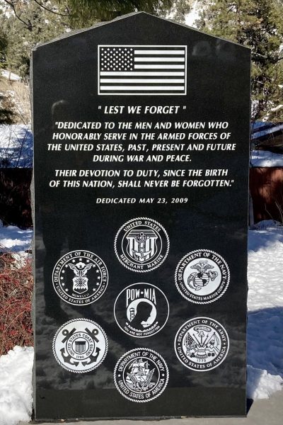 WRIGHTWOOD VETERANS MEMORIAL
