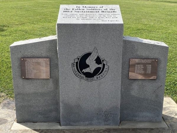101ST SUSTAINMENT BRIGADE ULTIMATE SACRIFICE WAR MEMORIAL