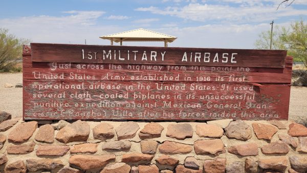 1ST MILITARY AIRBASE MEMORIAL MARKER