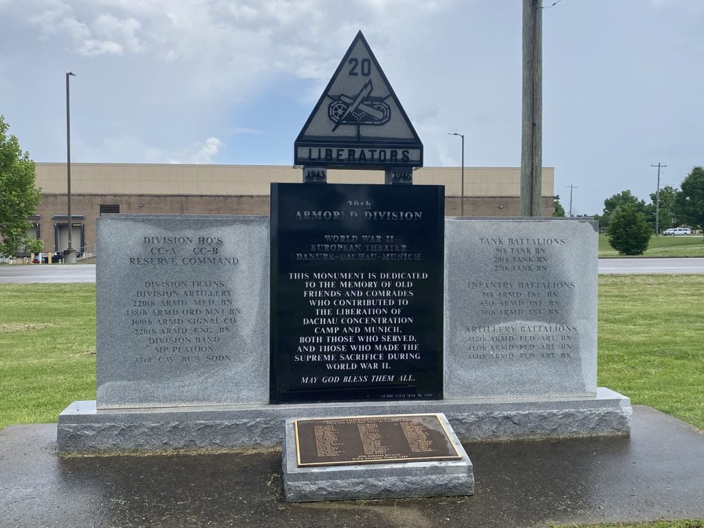 20TH ARMORED DIVISION WAR MEMORIAL