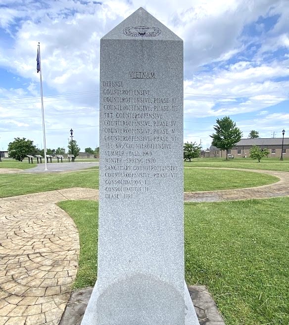 327TH INFANTRY REGIMENT AIRBORNE SUPREME SACRIFICE MEMORIAL SIDE C