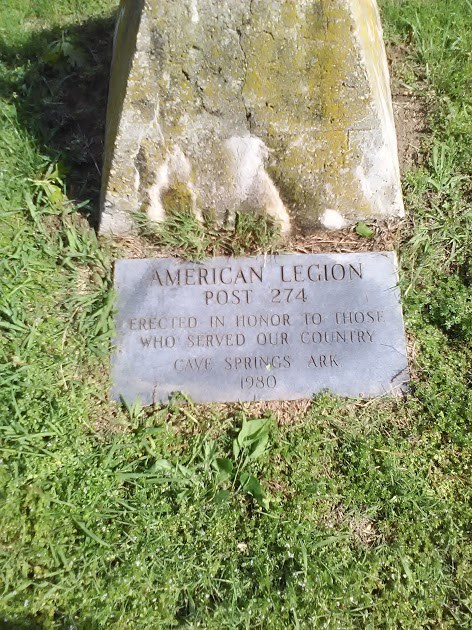 AMERICAN LEGION POST 274 MEMORIAL FLAGPOLE STONE