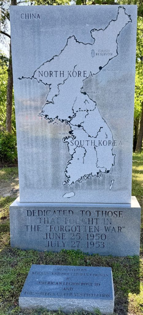 ALBANY, GA KOREAN WAR MEMORIAL