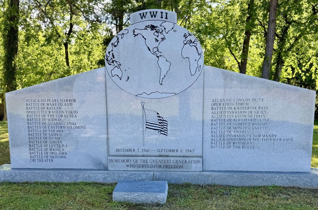 ALBANY WW II MEMORIAL