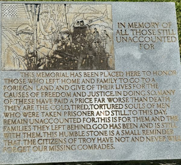 ALL THOSE STILL UNACCOUNTED FOR MEMORIAL STONE