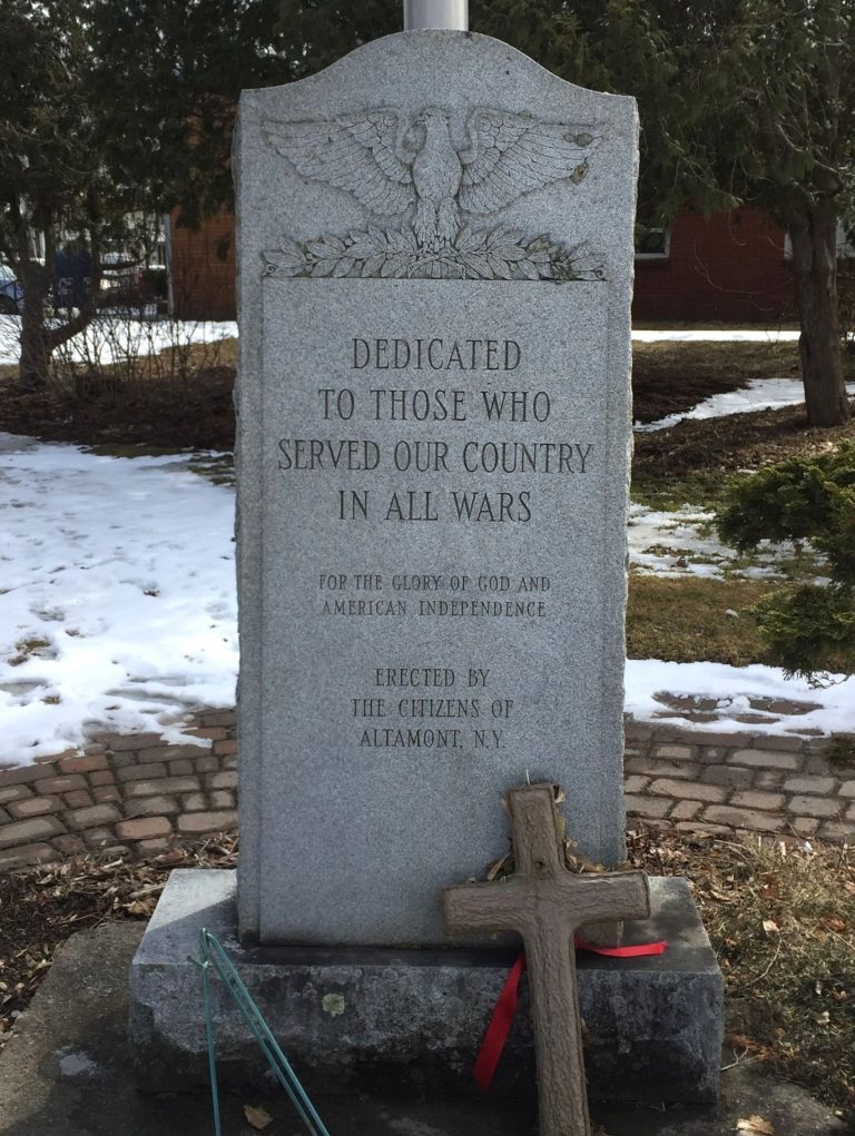 ALTAMONT ALL WARS VETERANS MEMORIAL