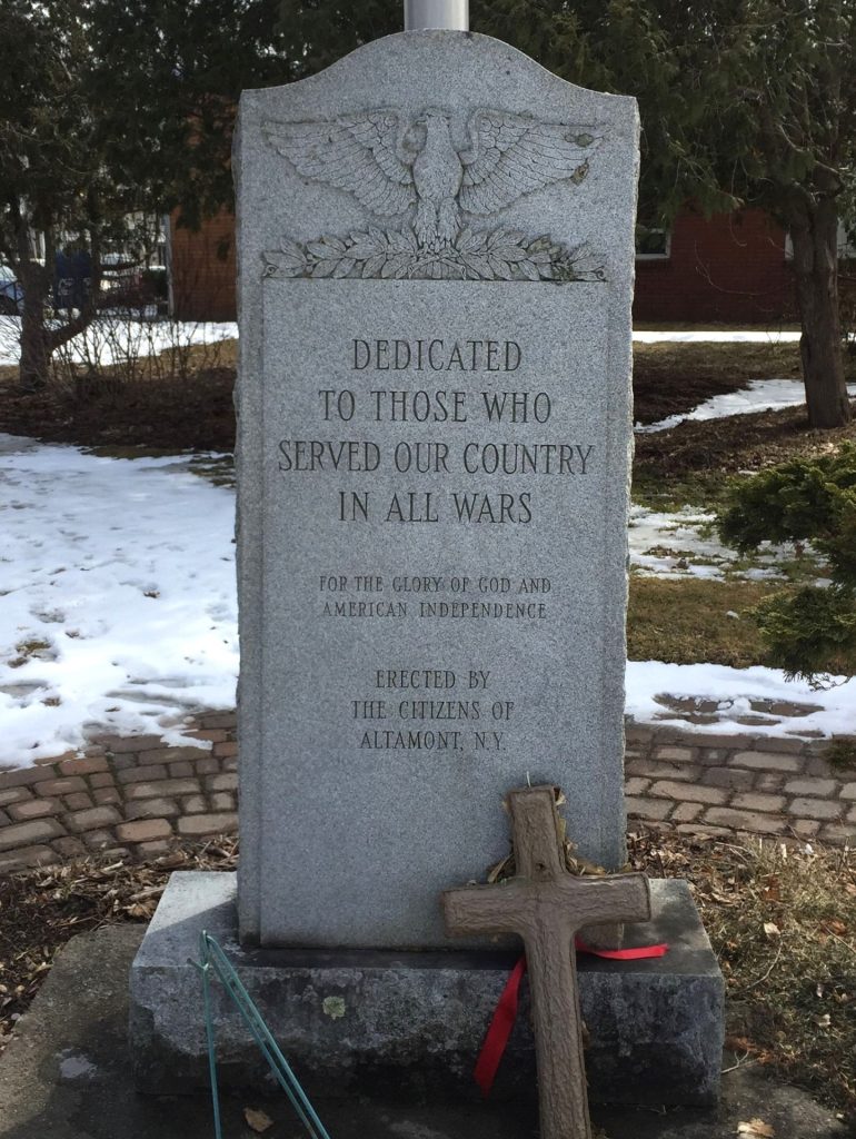 ALTAMONT ALL WARS VETERANS MEMORIAL