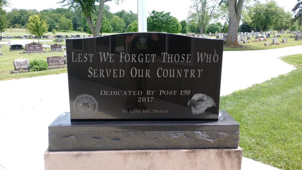 AMERICAN LEGION POST 198 VETERANS MEMORIAL