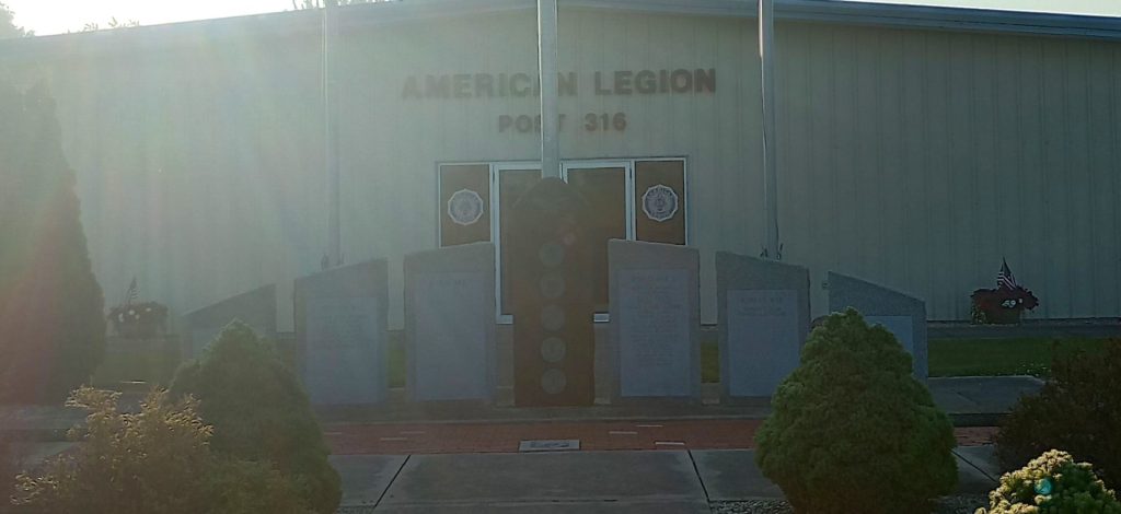 AMERICAN LEGION POST 316 VETERANS MEMORIAL