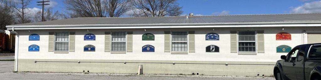 AMERICAN LEGION POST 622 VETERANS MEMORIAL PLAQUE