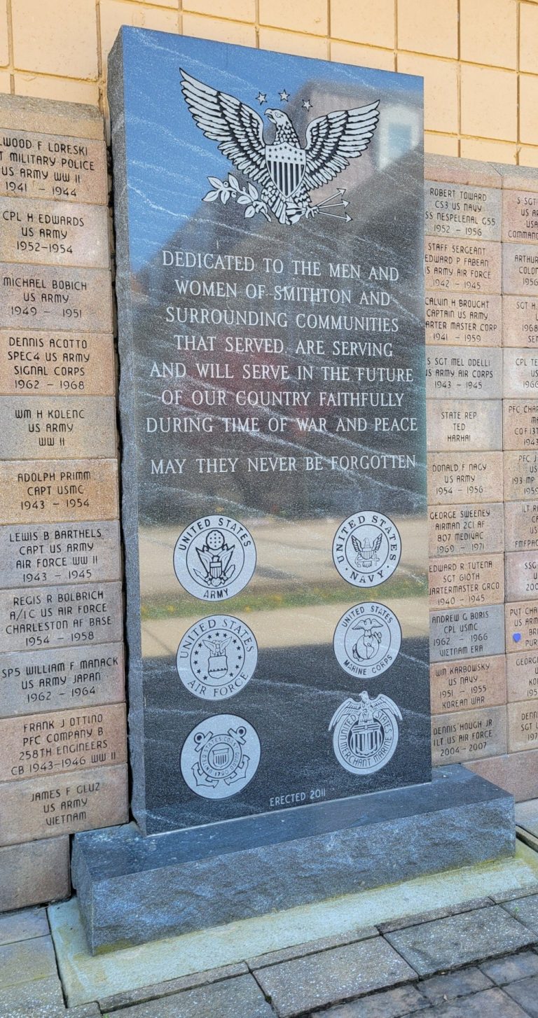 AMERICAN LEGION POST 790 ALL VETERANS MEMORIAL CLOSE-UP