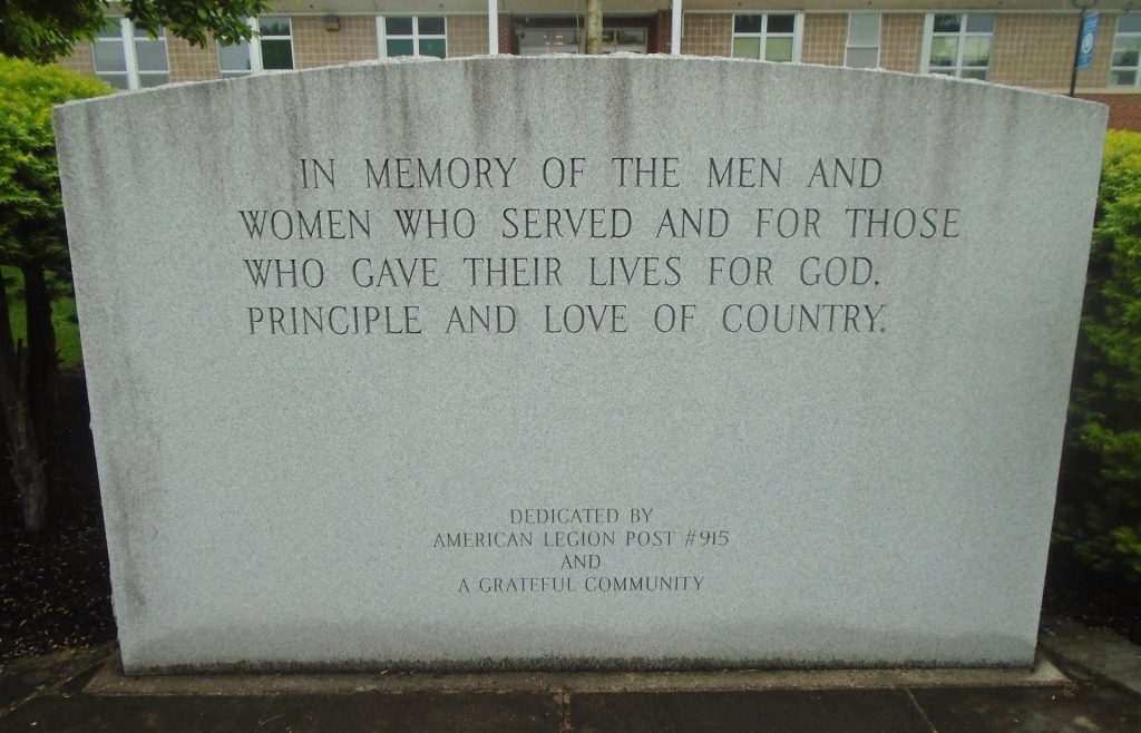 AMERICAN LEGION POST 915 VETERANS MEMORIAL