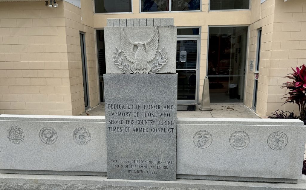 AMERICAN LEGION POST NO. 8 ARMED CONFLICT VETERANS MEMORIAL