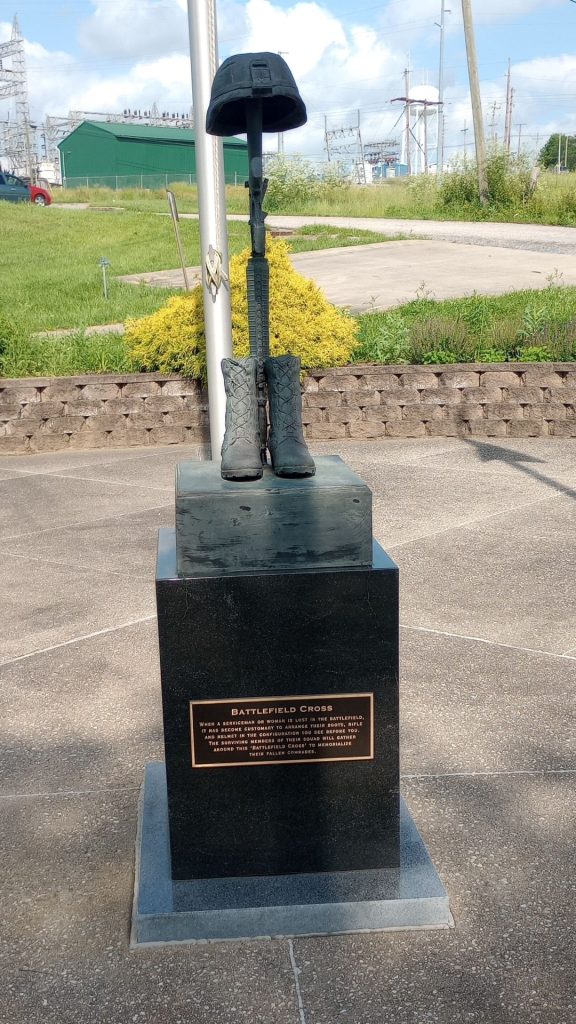 ARMED SERVICES MEMORIAL PARK BATTLEFIELD CROSS
