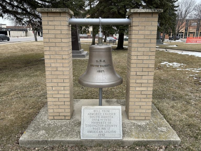 ARMORED CRUISER SOUTH DAKOTA MEMORIAL BELL