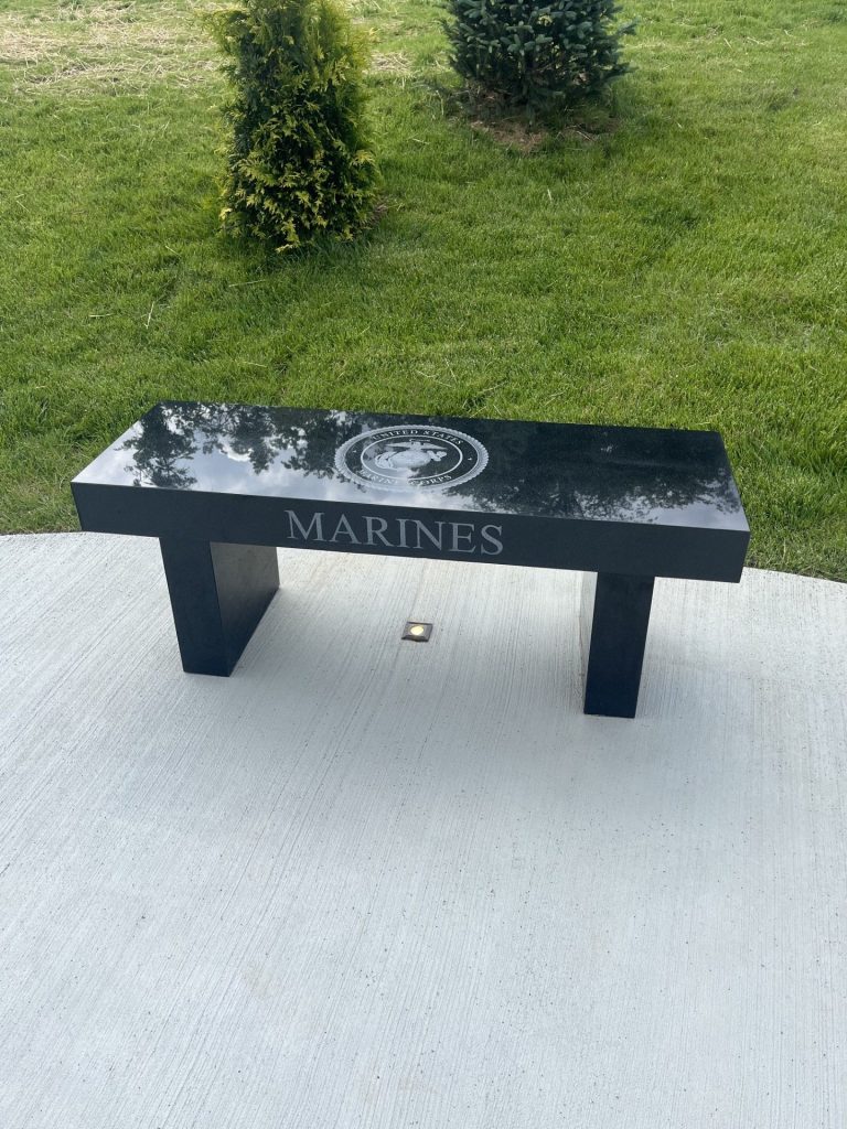 ARNOLD VETERANS MEMORIAL BENCH B