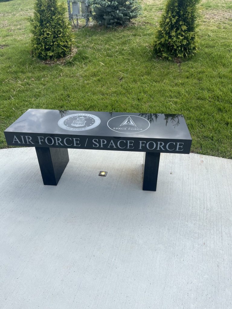 ARNOLD VETERANS MEMORIAL BENCH D