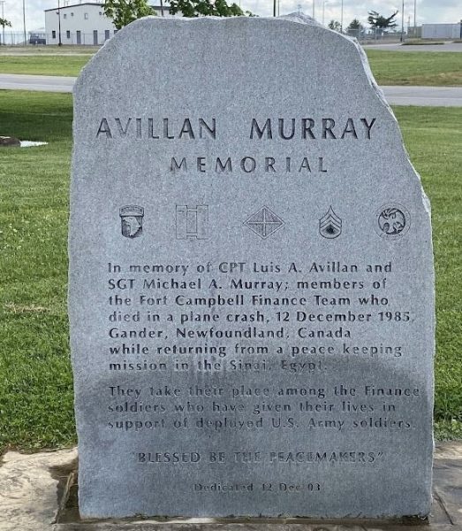 AVILLAN MURRAY MEMORIAL