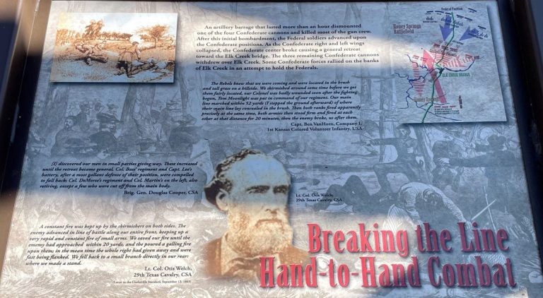 BREAKING THE LINE, HAND-TO-HAND COMBAT MEMORIAL PANEL