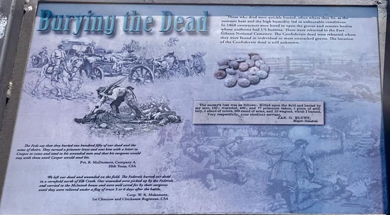 BURYING THE DEAD WAR MEMORIAL PANEL