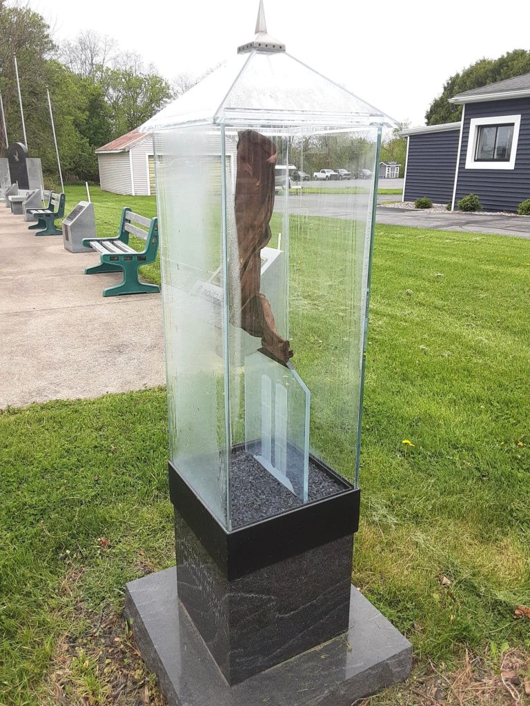 CANANDAIGUA LEST WE FORGET TWIN TOWERS ARTIFACT MEMOIRAL