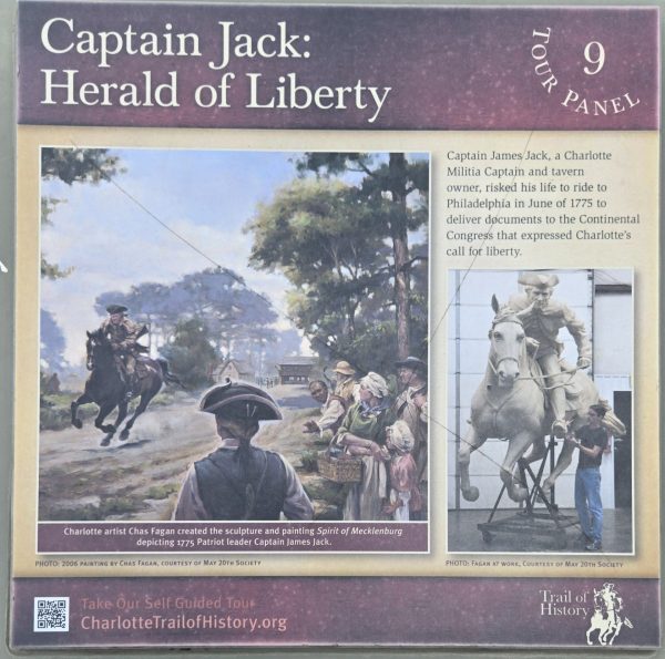 CAPTAIN JACK: HERALD OF LIBERTY MEMORIAL PANEL