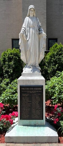 CHICAGO FOR GOD AND COUNTRY WAR MEMORIAL STATUE