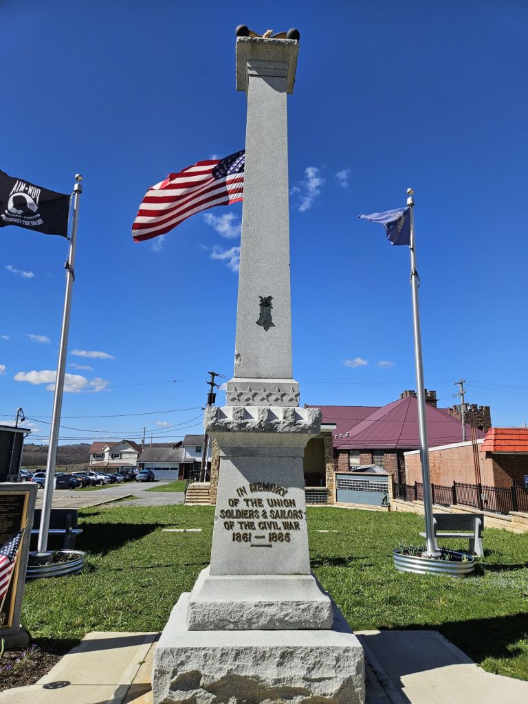 CITIZENS OF REYNOLDSVILLE SOLDIERS & SAILORS CIVIL WAR MEMORIAL