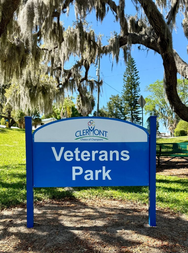 CLERMONT VETERANS PARK MEMORIAL MARKER