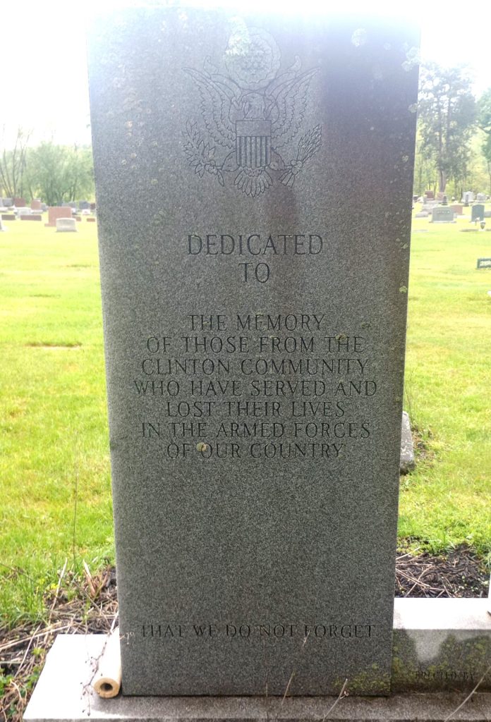CLINTON COMMUNITY ARMED FORCES MEMORIAL