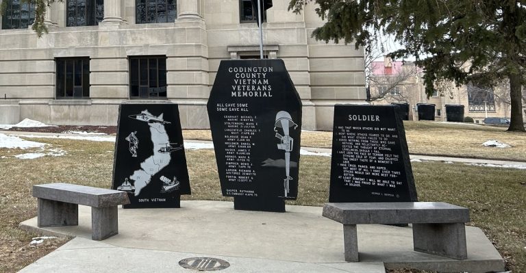 CODINGTON COUNTY VIETNAM VETERANS MEMORIAL