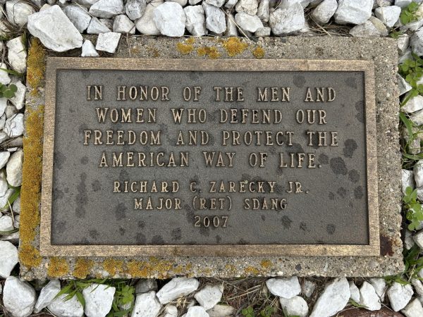 COLMAN CEMETERY VETERANS MEMORIAL PLAQUE